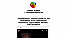 What Intuition.org website looked like in 2020 (6 years ago)