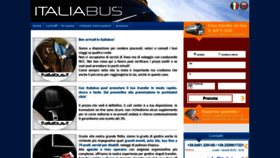 What Italiabus.it website looked like in 2020 (4 years ago)