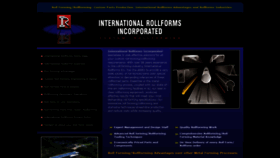 What Internationalrollforms.com website looked like in 2020 (4 years ago)