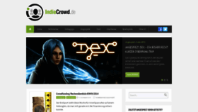 What Indiecrowd.de website looked like in 2020 (4 years ago)