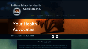 What Imhc.org website looked like in 2020 (4 years ago)