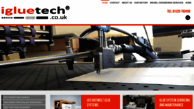 What Igluetech.co.uk website looked like in 2020 (4 years ago)