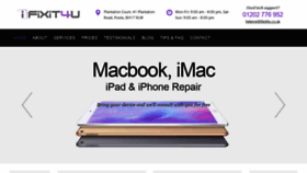 What Ifixit4u.co.uk website looked like in 2020 (4 years ago)
