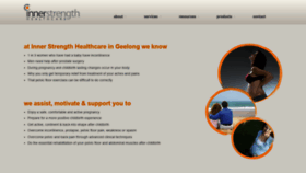 What Innerstrength.com.au website looked like in 2020 (4 years ago)