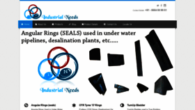 What Industrialneeds.org website looked like in 2020 (4 years ago)