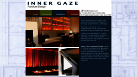 What Innergaze.com website looked like in 2020 (4 years ago)