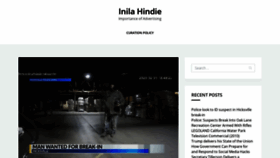 What Inilahindie.com website looked like in 2020 (4 years ago)