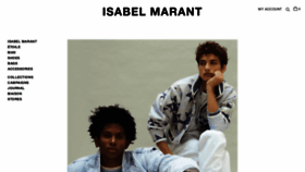What Isabelmarant4sale.com website looked like in 2020 (4 years ago)