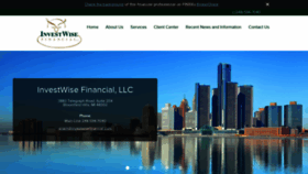 What Investwisefinancial.com website looked like in 2020 (4 years ago)