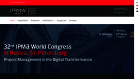 What Ipmamexico.com website looked like in 2020 (5 years ago)