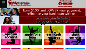 What Itsmycreditunion.org website looked like in 2020 (4 years ago)