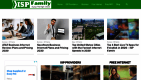 What Ispfamily.com website looked like in 2020 (4 years ago)