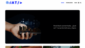 What Iat.es website looked like in 2020 (5 years ago)