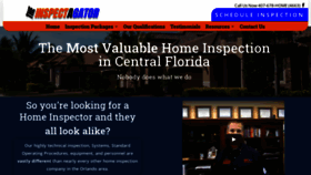 What Inspectagator.com website looked like in 2020 (4 years ago)