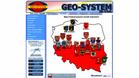 What Igeomap.pl website looked like in 2020 (4 years ago)