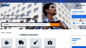 What Infobel.lu website looked like in 2020 (6 years ago)