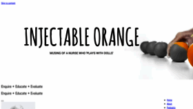 What Injectableorange.com website looked like in 2020 (4 years ago)