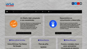 What Iarba.es website looked like in 2020 (4 years ago)
