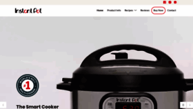 What Instantpot.co.za website looked like in 2020 (5 years ago)