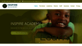 What Inspireacademynigeria.com website looked like in 2020 (4 years ago)