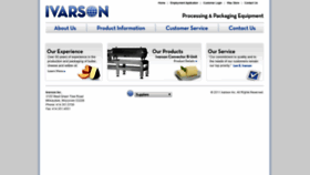 What Ivarsoninc.com website looked like in 2020 (4 years ago)