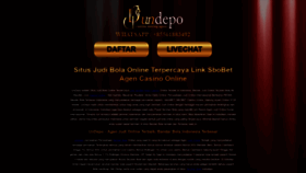 What Indodepo303.com website looked like in 2020 (4 years ago)