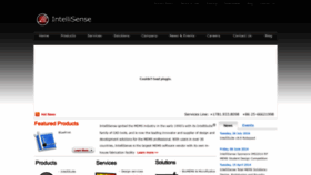 What Intellisense.com website looked like in 2020 (4 years ago)