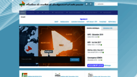 What Instat-mali.org website looked like in 2020 (6 years ago)
