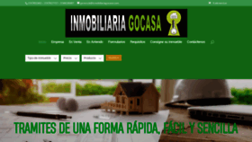What Inmobiliariagocasa.com website looked like in 2020 (4 years ago)