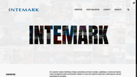 What Intemark.com website looked like in 2020 (4 years ago)