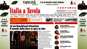 What Italiaatavola.net website looked like in 2020 (4 years ago)