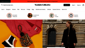 What It.vestiairecollective.com website looked like in 2020 (4 years ago)