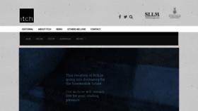 What Itch.co.za website looked like in 2020 (4 years ago)