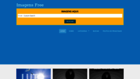 What Imagensfree.com.br website looked like in 2020 (4 years ago)
