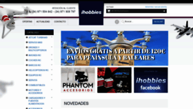 What Ihobbies.es website looked like in 2020 (4 years ago)