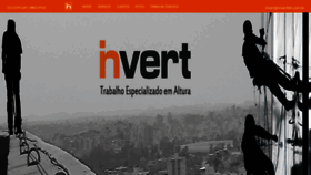 What Invert.srv.br website looked like in 2020 (4 years ago)