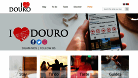 What Ilovedouro.pt website looked like in 2020 (4 years ago)