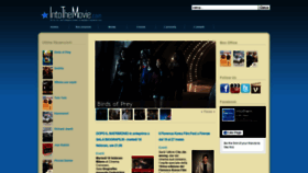 What Intothemovie.com website looked like in 2020 (4 years ago)