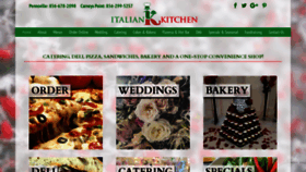 What Italiankitchenpennsville.com website looked like in 2020 (4 years ago)