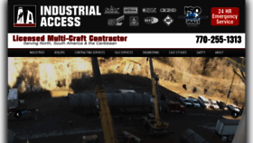 What Industrialaccess.com website looked like in 2020 (4 years ago)