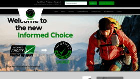 What Informed-choice.org website looked like in 2020 (4 years ago)