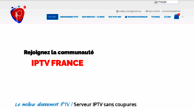 What Iptv-france.org website looked like in 2020 (4 years ago)