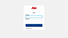 What Iam.aon.com website looked like in 2020 (4 years ago)