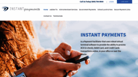 What Instantpayments.com website looked like in 2020 (4 years ago)