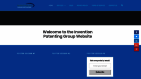 What Inventionpatenting.com website looked like in 2020 (4 years ago)