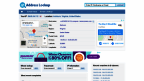 What Ip-address-lookup-v4.com website looked like in 2020 (4 years ago)