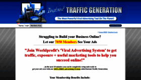What Instanttrafficgeneration.com website looked like in 2020 (4 years ago)