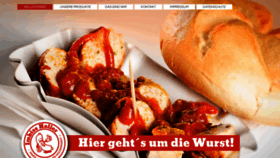 What Imbiss-haller.de website looked like in 2020 (4 years ago)