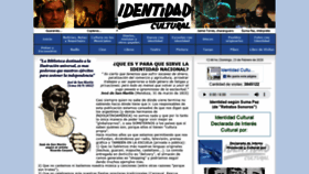 What Identidad-cultural.com.ar website looked like in 2020 (4 years ago)