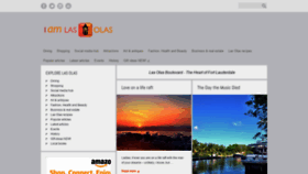What Iamlasolas.com website looked like in 2020 (5 years ago)